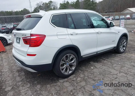 2015 BMW X3 xDrive28I из США, поврежденный, VIN 5UXWX9C5XF0D60095